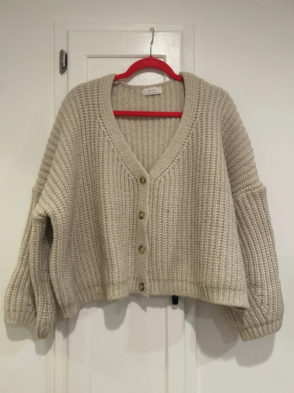 Oak and Fort chunky knit cardigan - Picture 2 of 9